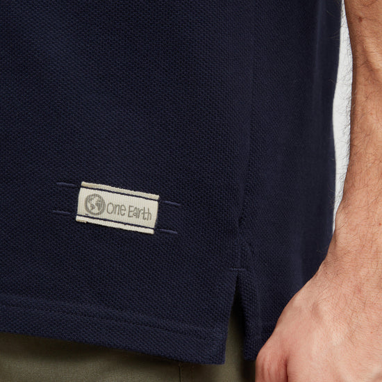 Men’s Combe Panel Polo Shirt
