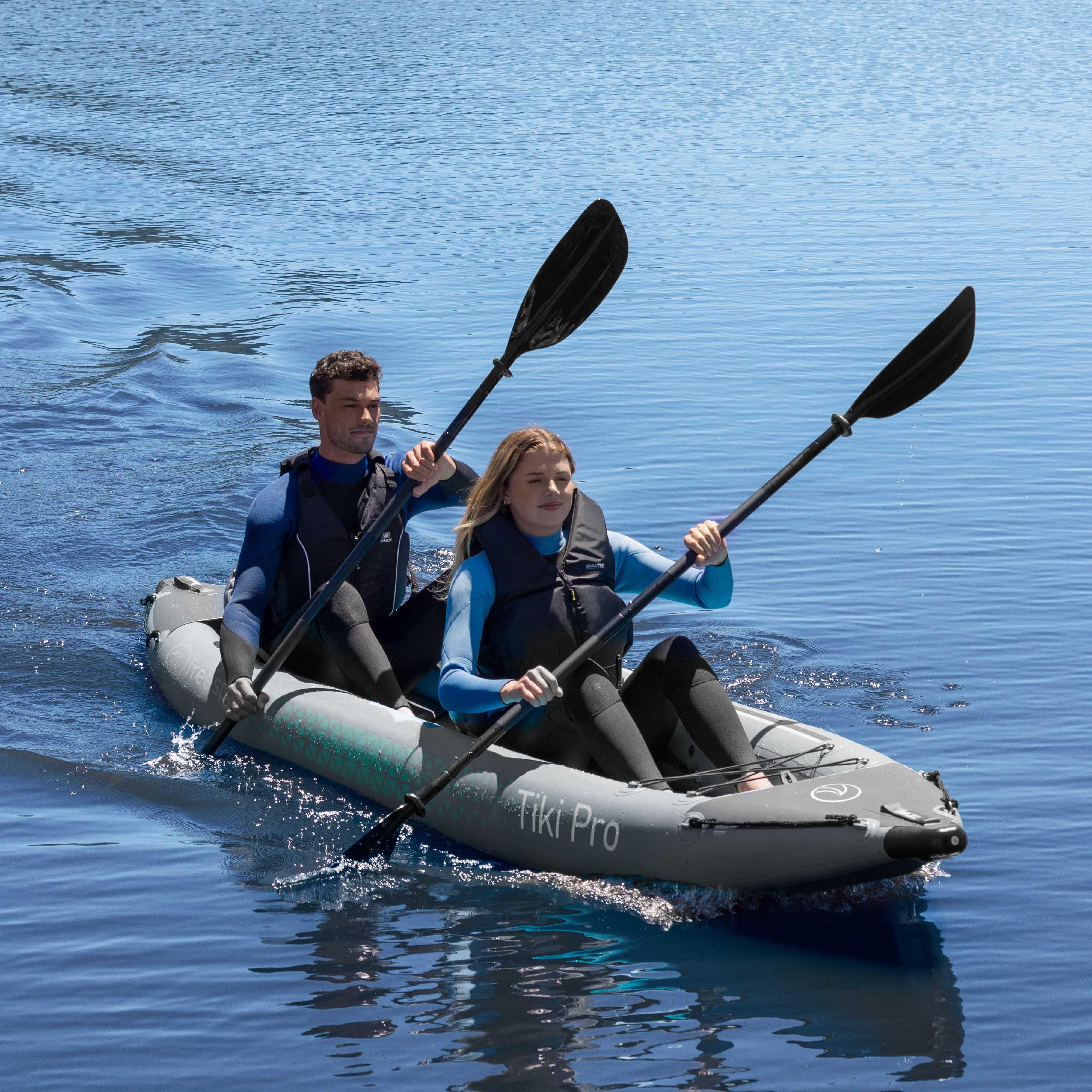 Tiki Pro Hybrid Inflatable Kayak Set
