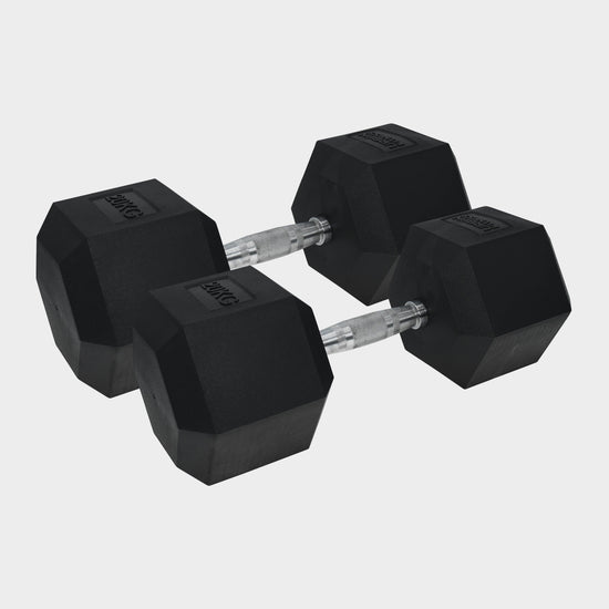 Pro Hex Dumbbells Pair 20kg
