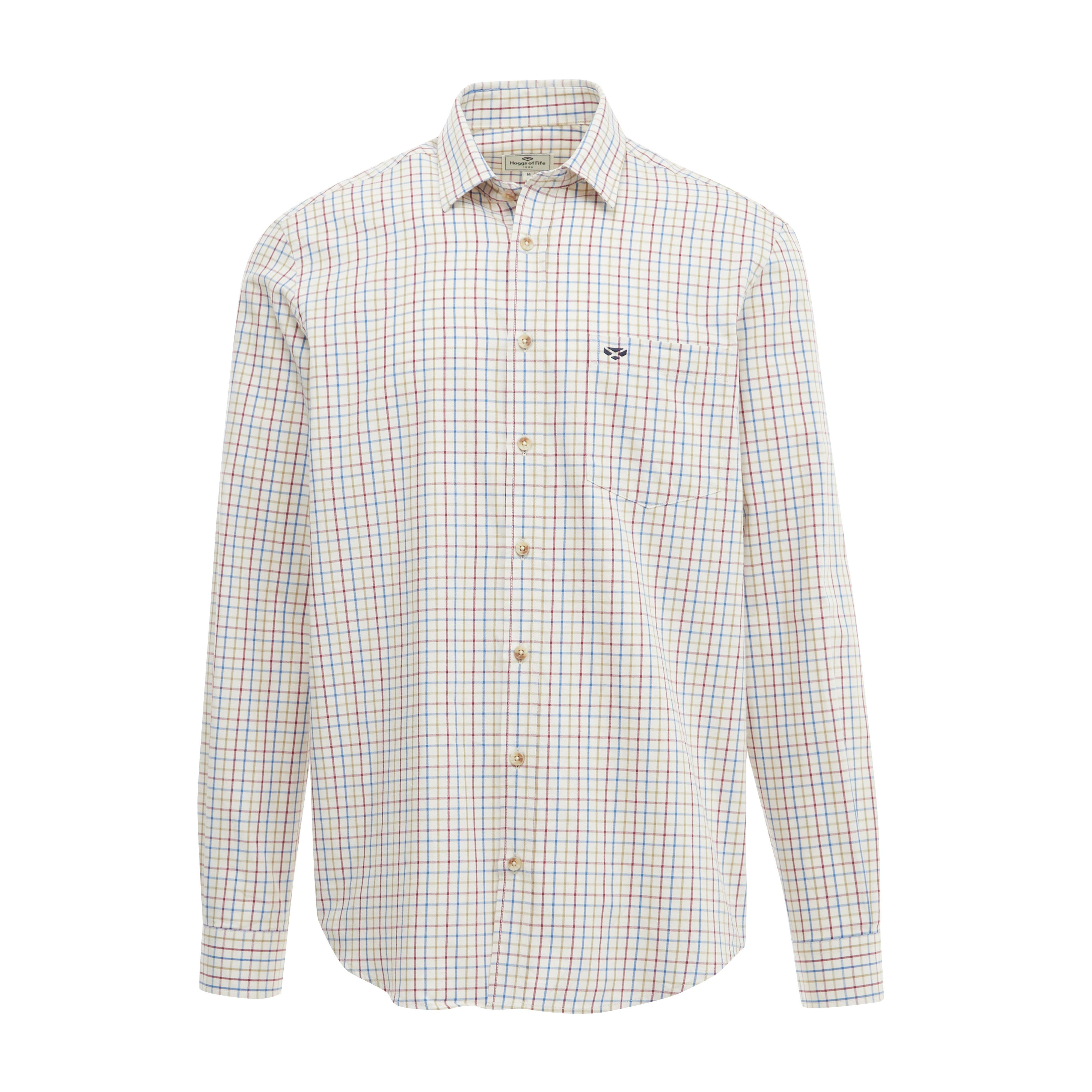 Mens Inverness Cotton Tattersall Shirt