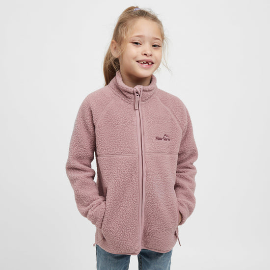 Kids’ Full Zip Borg Fleece