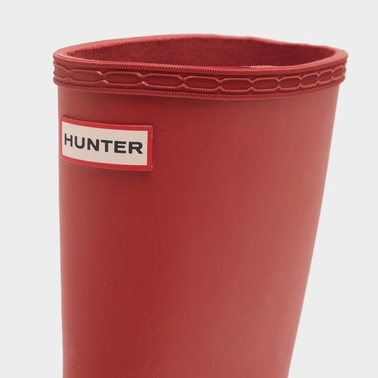 Kids First Classic Wellington Boots Military Red 1