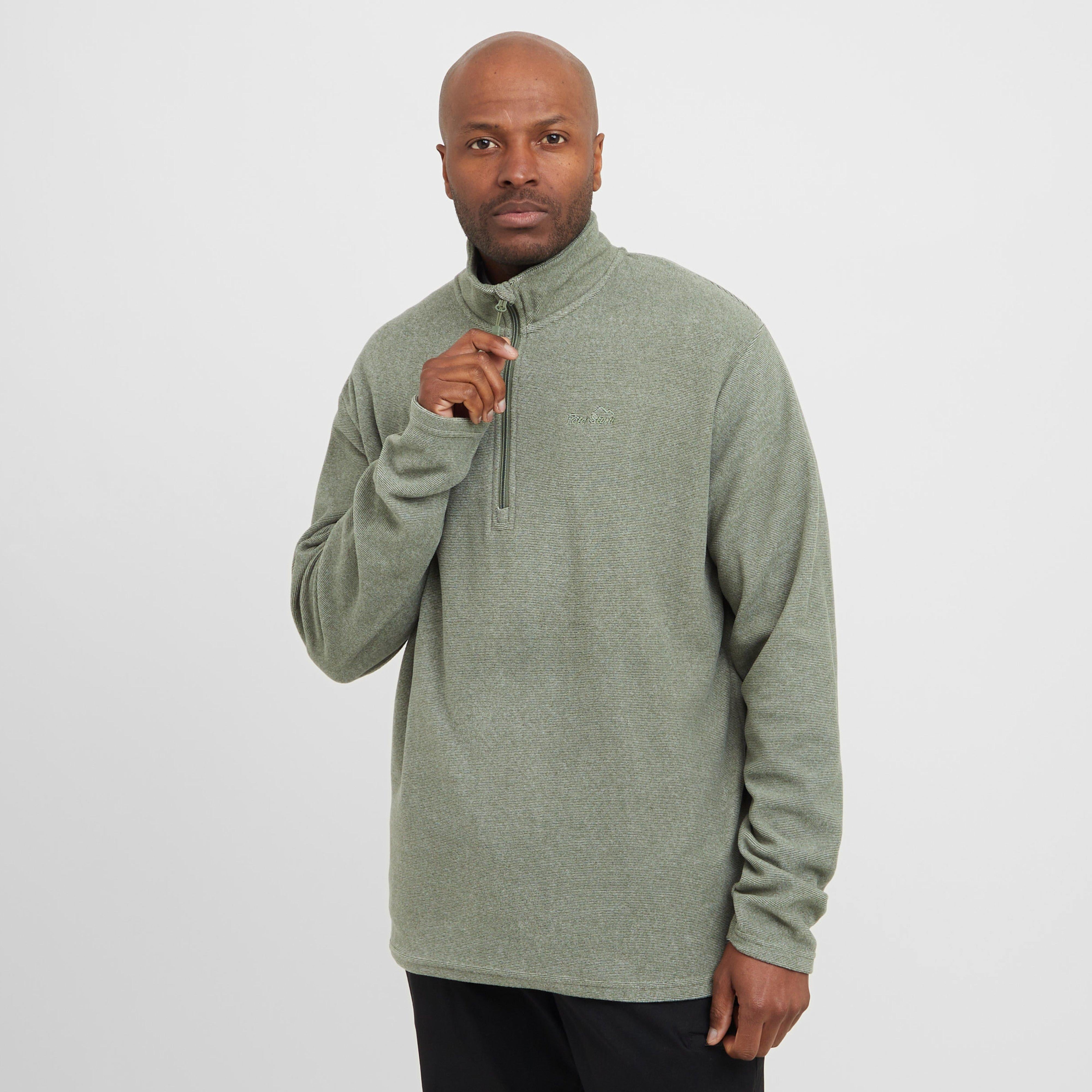 Men’s Bracken Half Zip Stripe Fleece