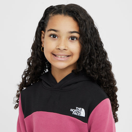 Girls' Back Logo Relaxed Hoodie