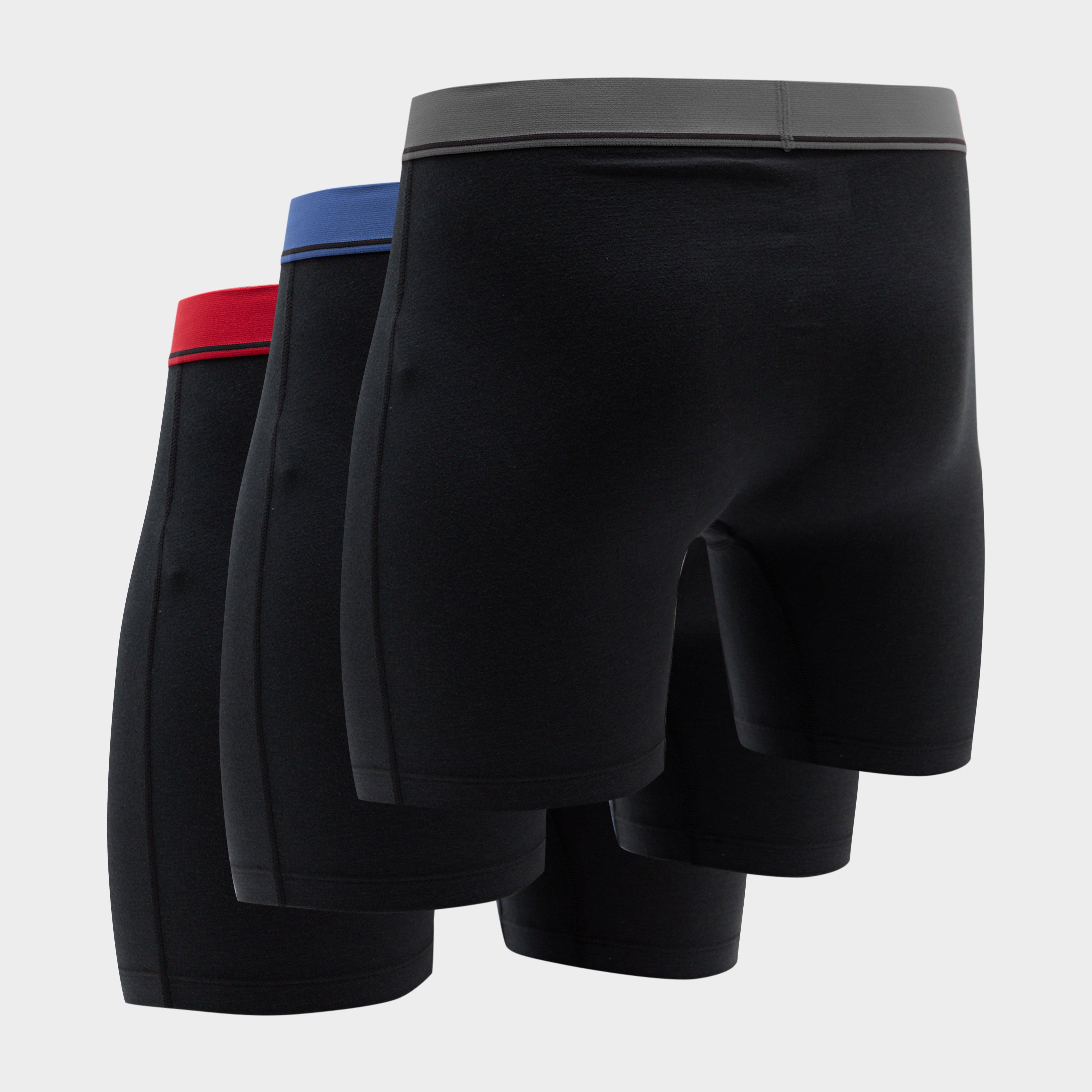 Men’s Essential Cotton Boxer Brief Fly 3 Pack