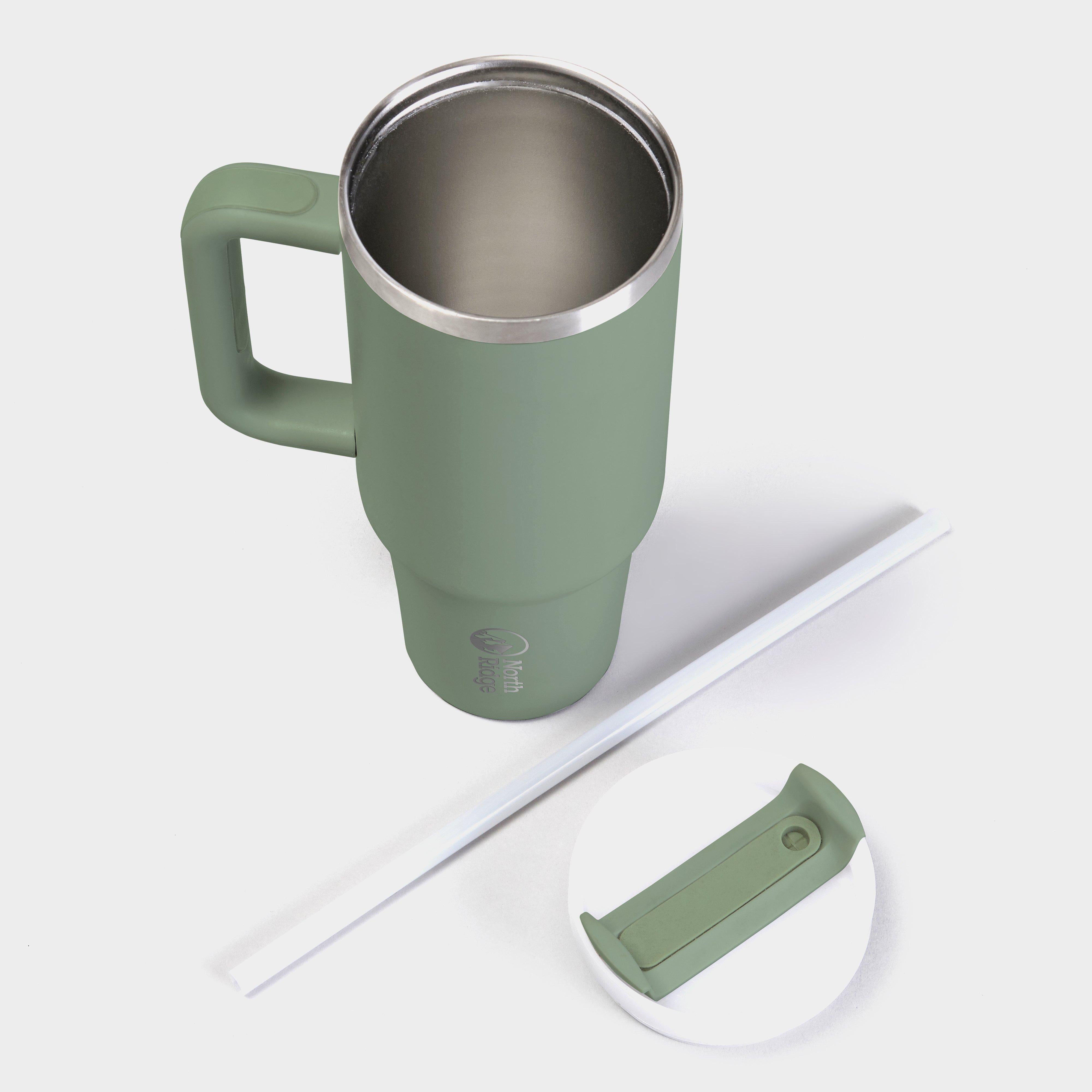 Cactus Duo Flow Tumbler with Straw 1.2L