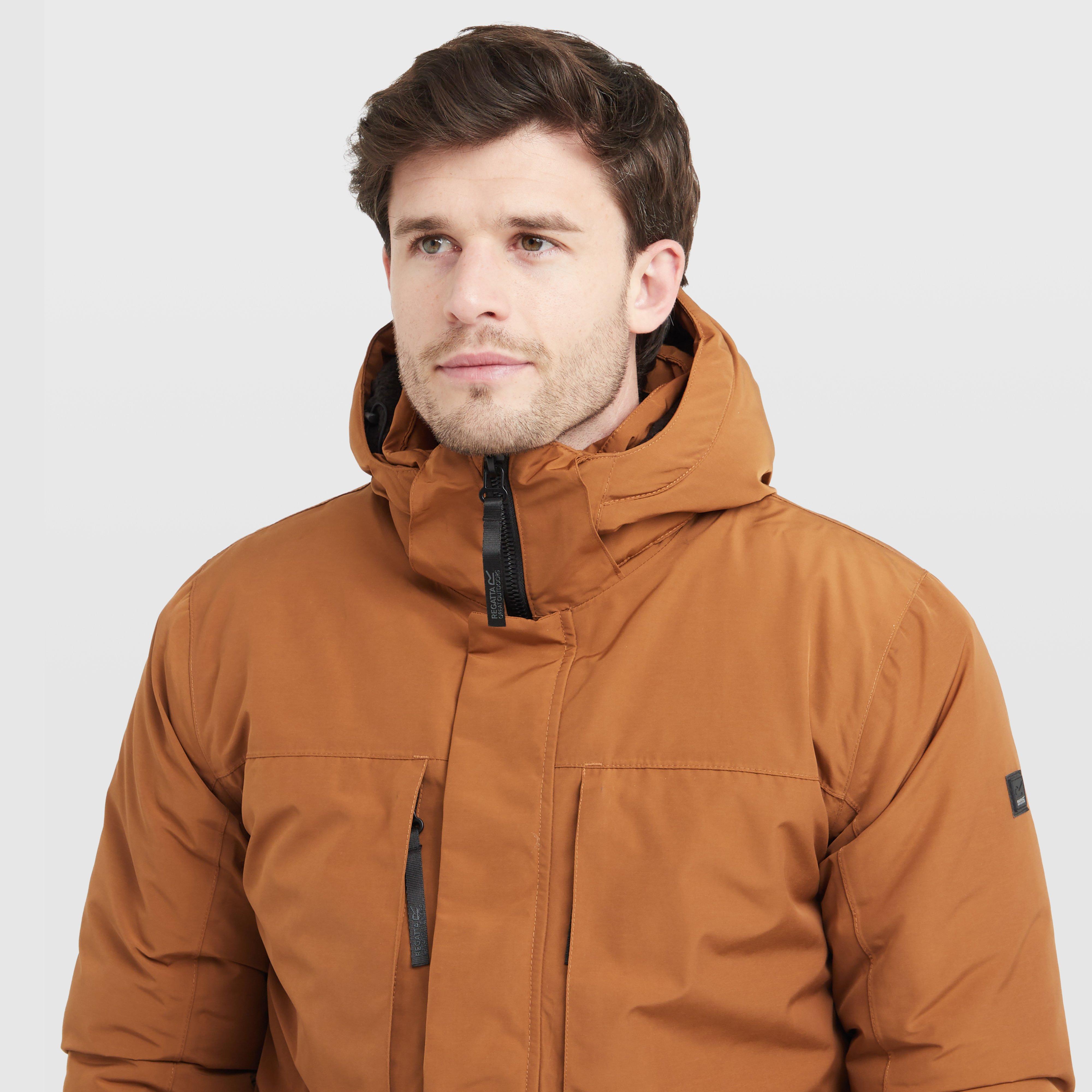 Men's Marron Waterproof Insulated Parka