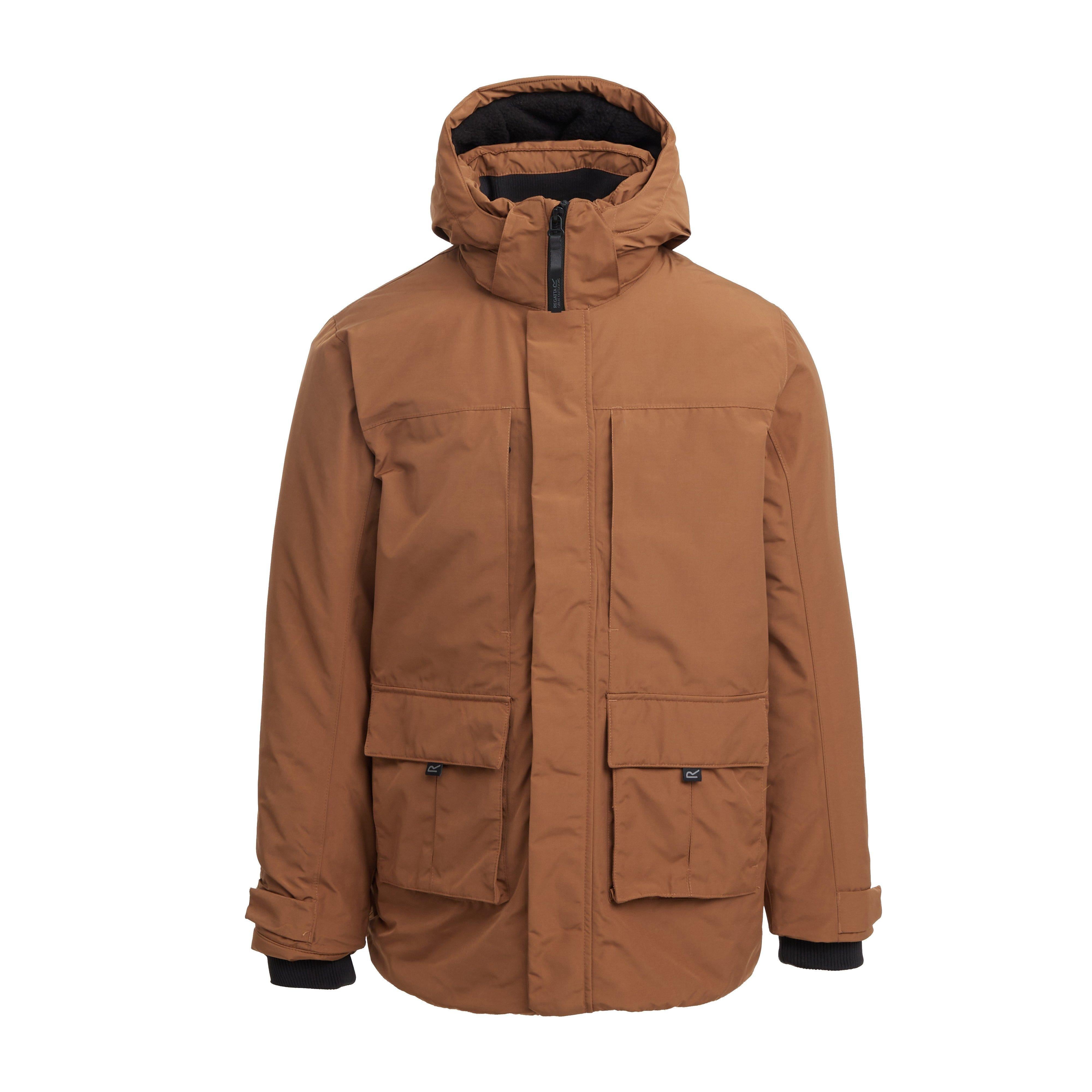 Men's Marron Waterproof Insulated Parka