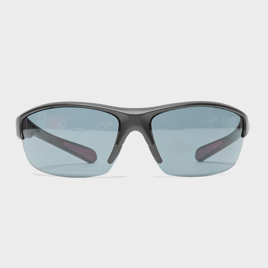 Women's Half Frame Sport Wrap Sunglasses