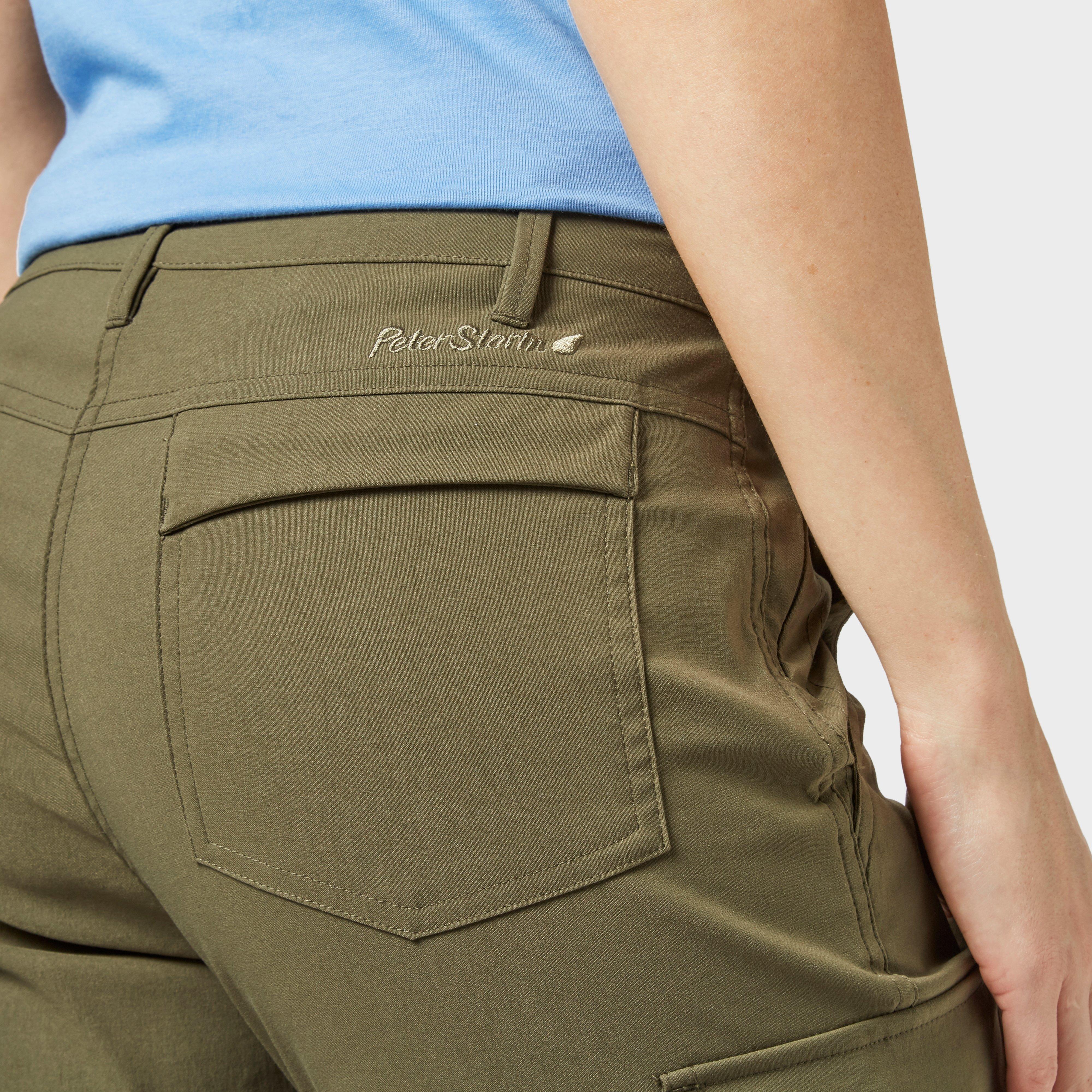 Women's Stretch Double Zip Off Trousers - Long