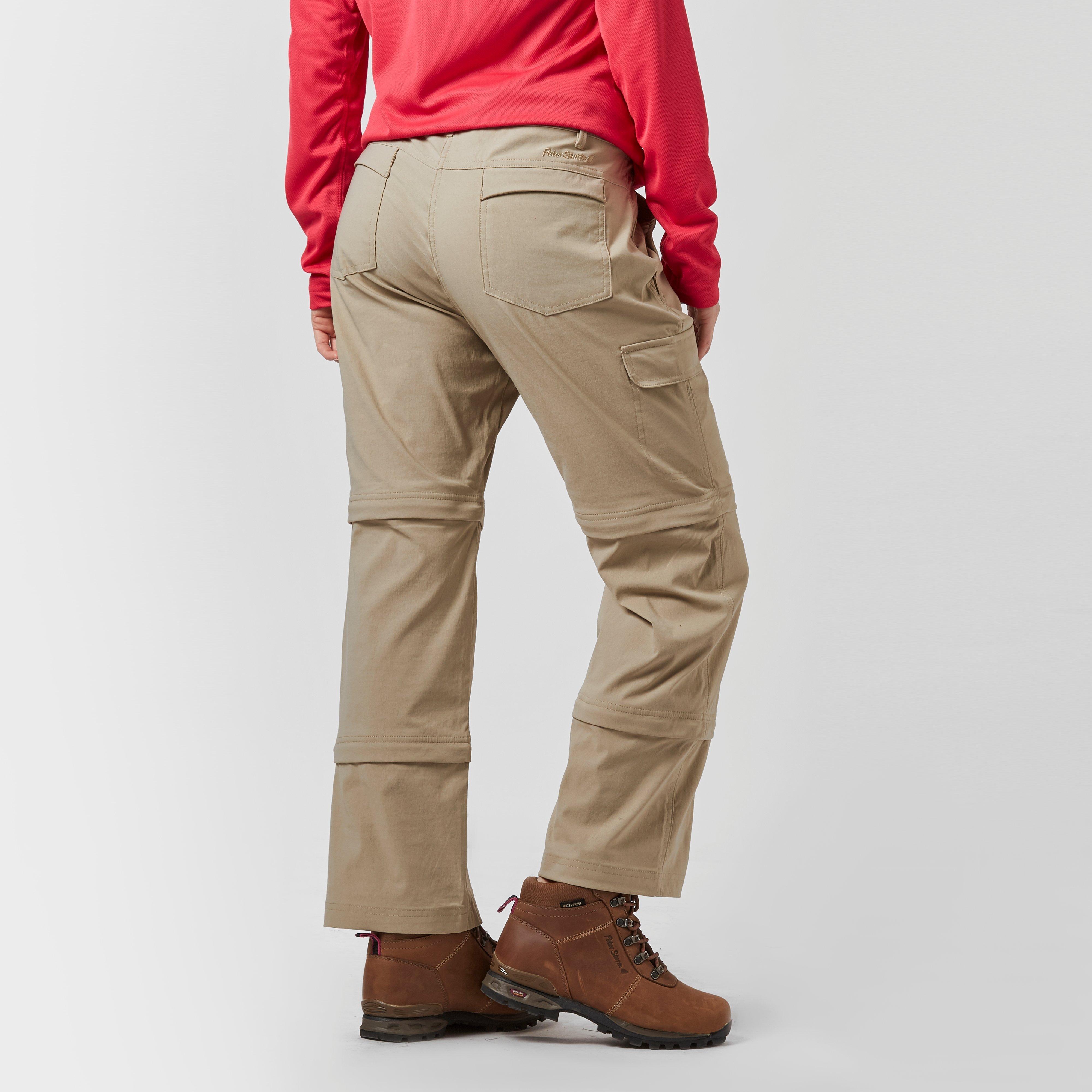Women's Stretch Double Zip Off Trousers - Short