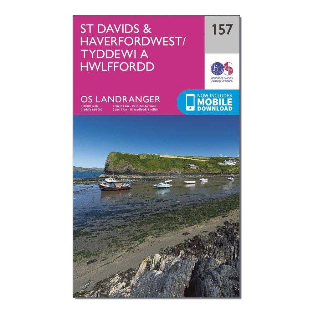 Landranger 157 St David's & Haverfordwest Map With Digital Version