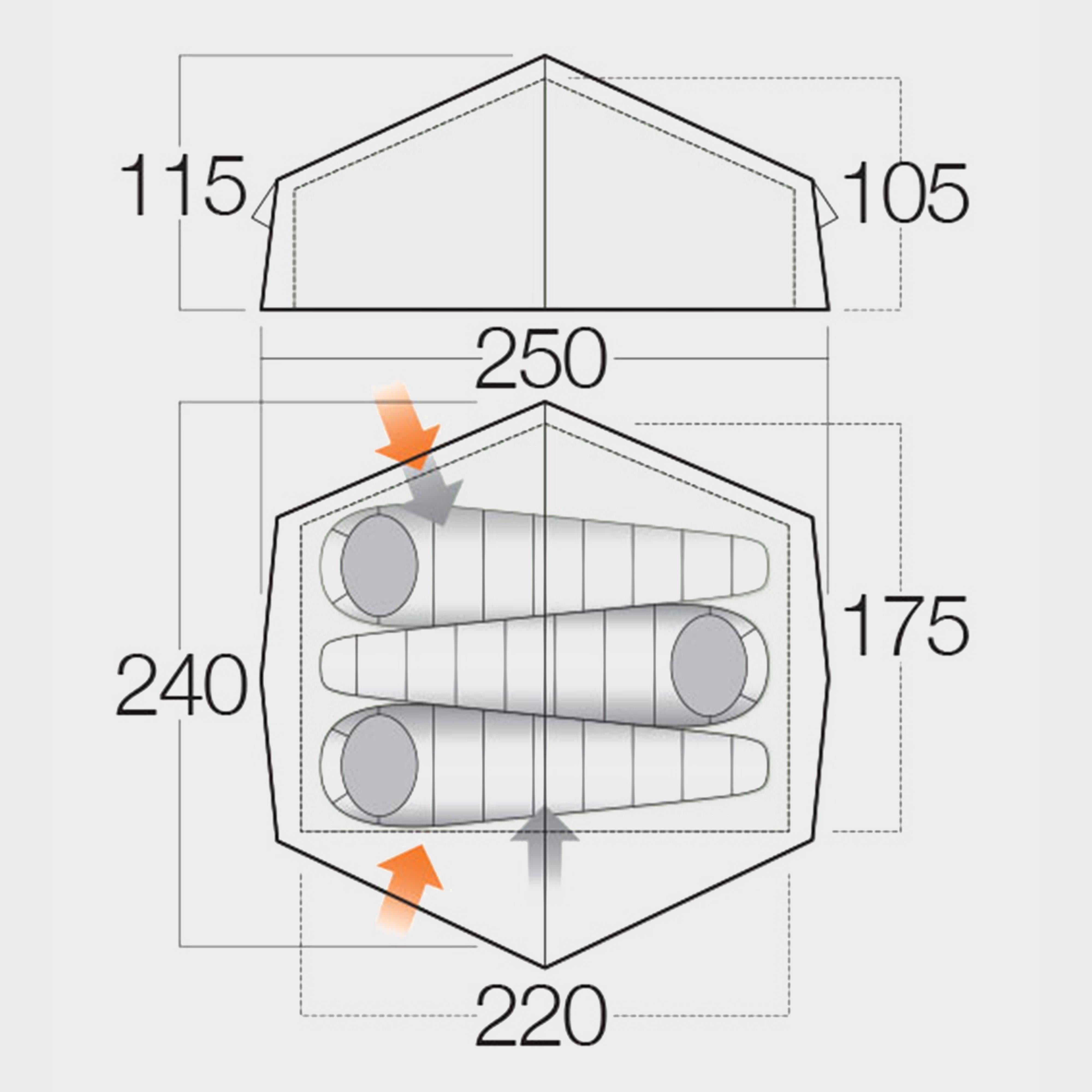 Nevis 300 Backpacking Tent