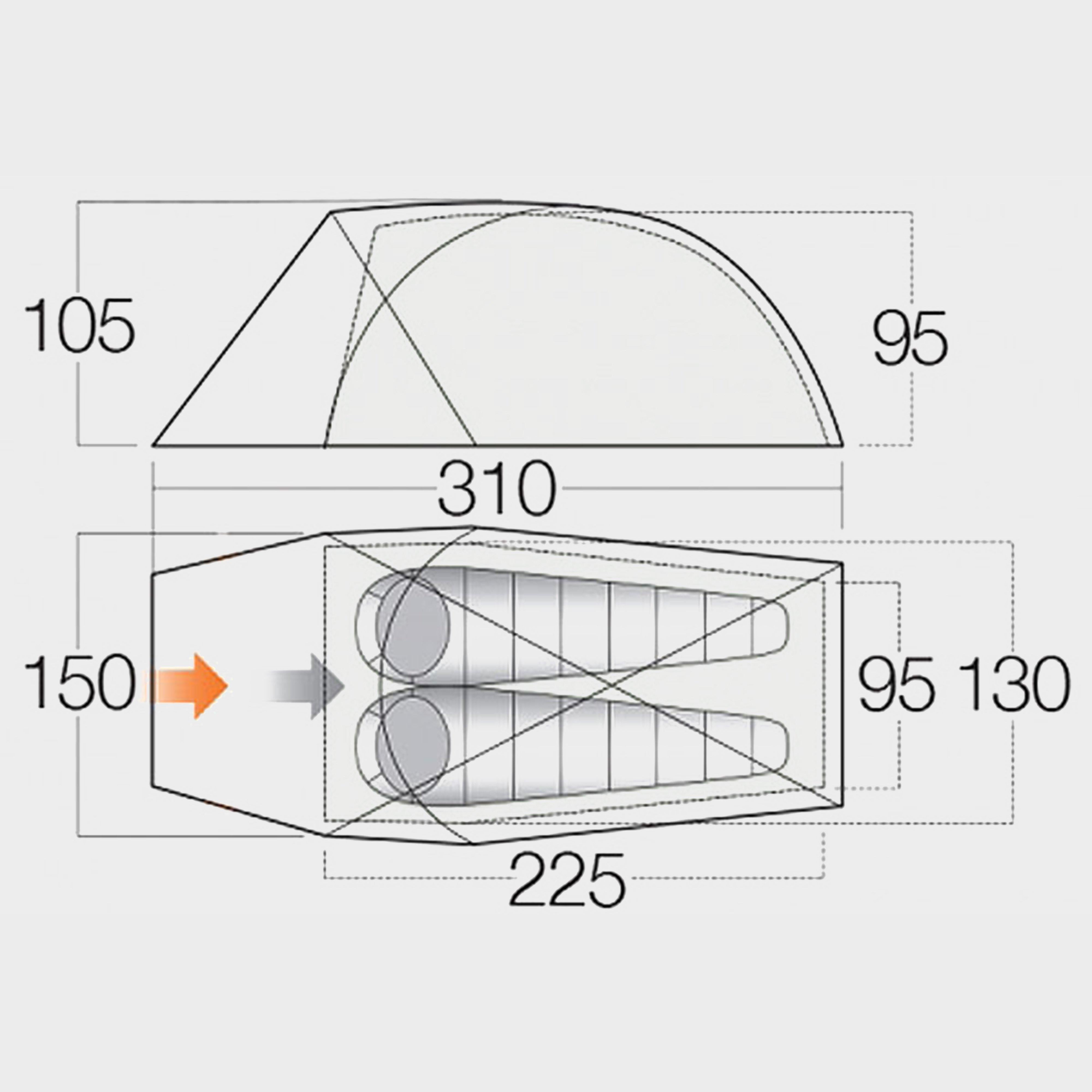 Mirage 200 Pro Backpacking Tent