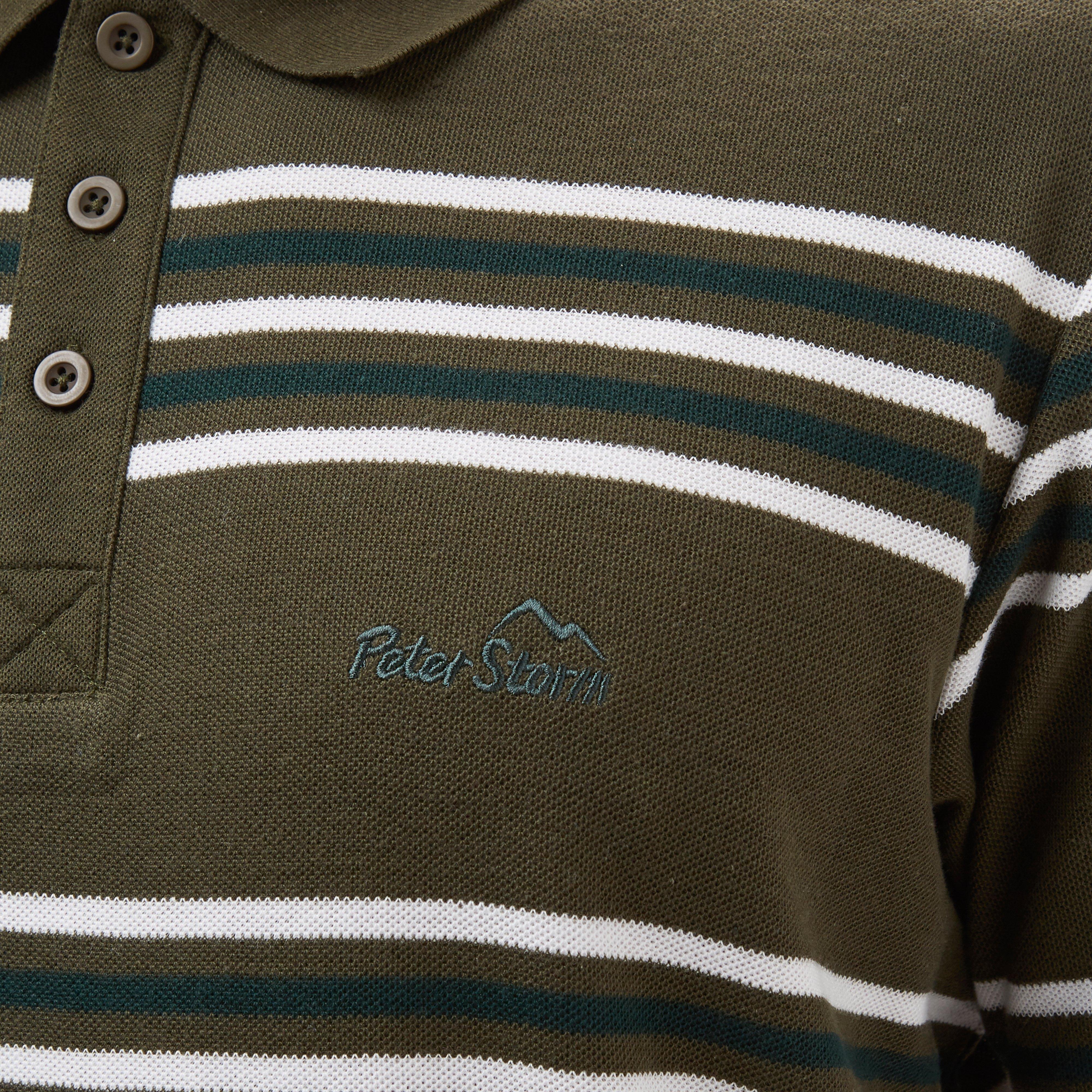 Men’s Striped Polo Shirt