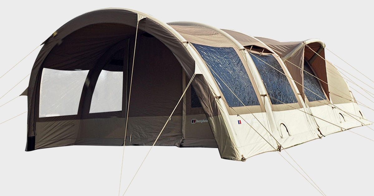 Brown Berghaus Air 6 XL Polycotton Family Tent – Millets