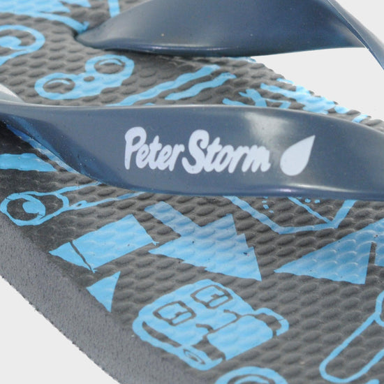 Kids' Compass Flip Flops