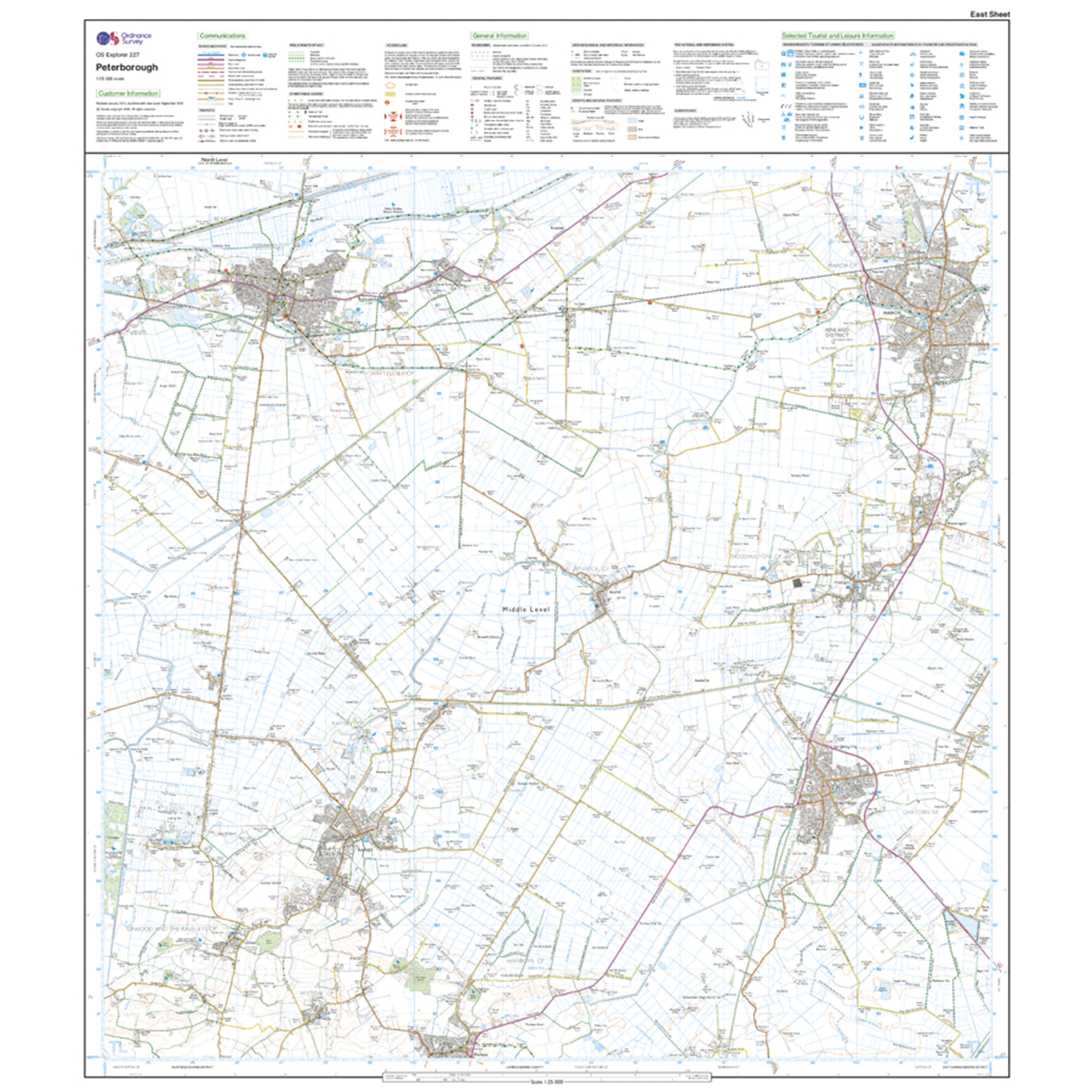Explorer Active 227 Peterborough Map With Digital Version