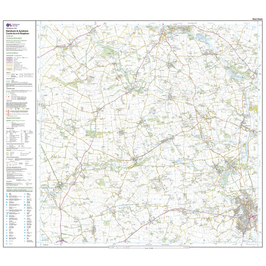 Explorer Active 238 East Dereham & Aylsham Map With Digital Version