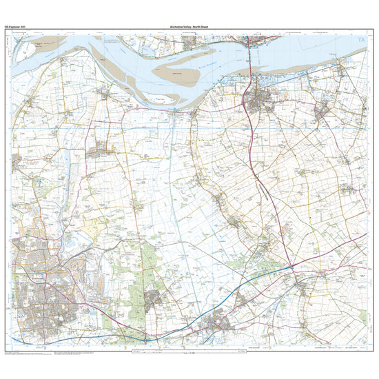 Explorer Active 281 Ancholme Valley Map With Digital Version