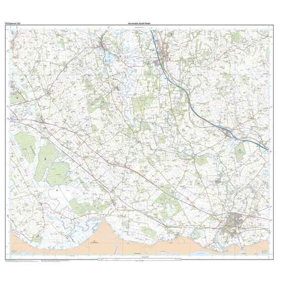 Explorer Active 322 Annandale Map With Digital Version