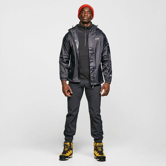 Mens Packable Jacket Black