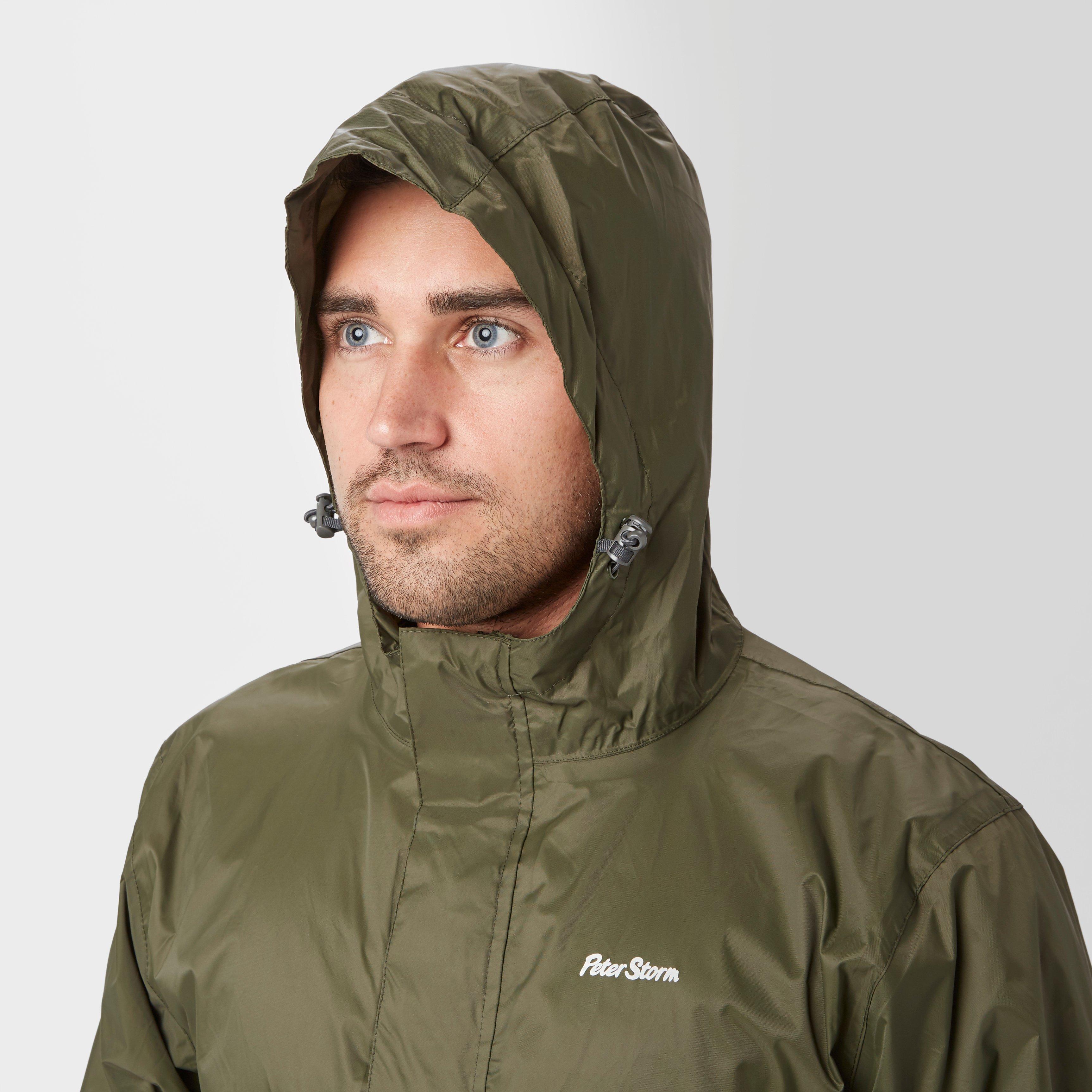 Mens Packable Jacket Khaki