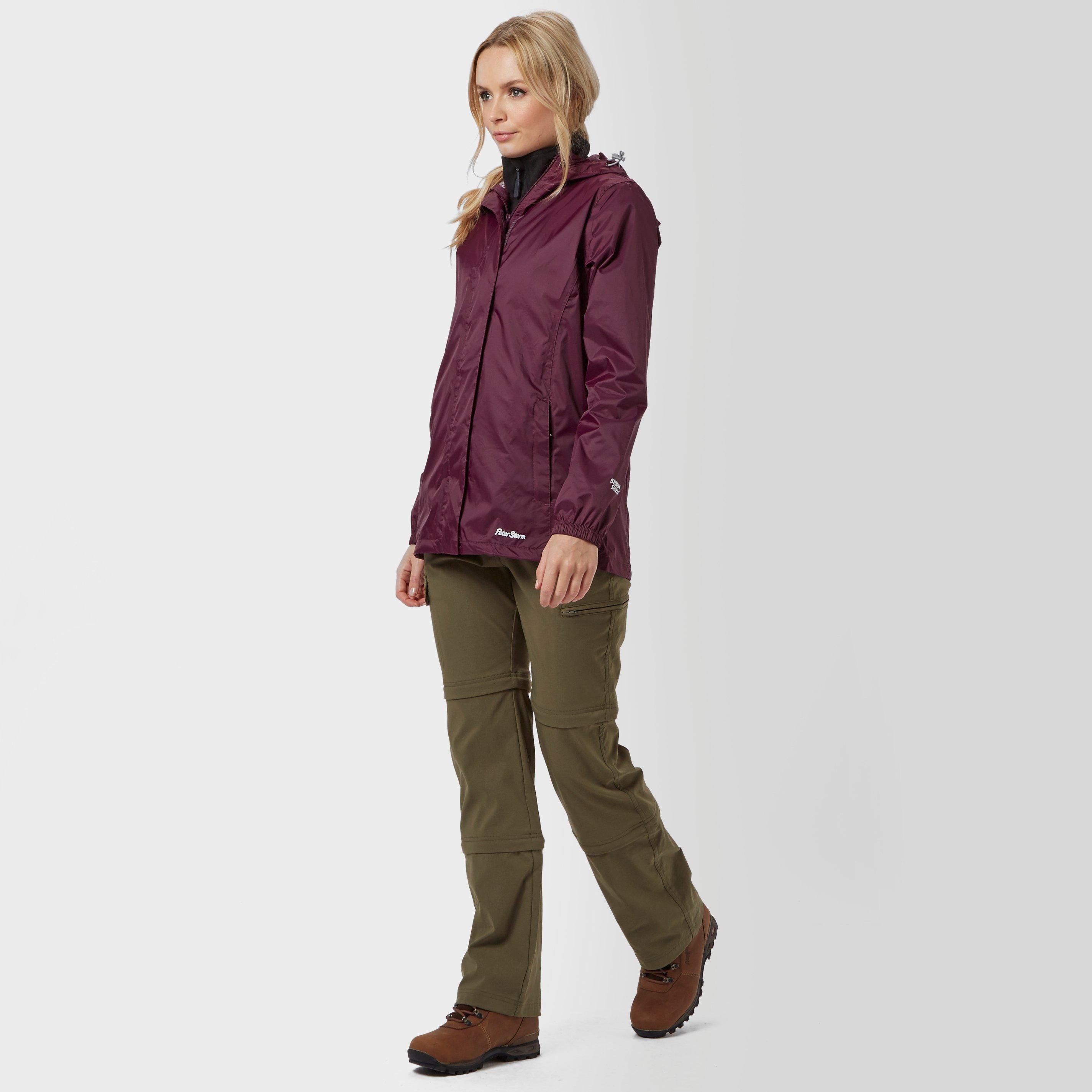 Womens Packable Hooded Jacket