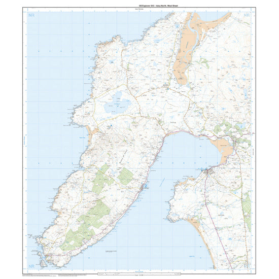 Explorer Active 353 Islay North Map With Digital Version