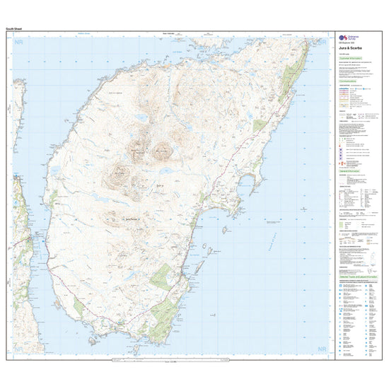 Explorer Active 355 Jura & Scarba Map With Digital Version