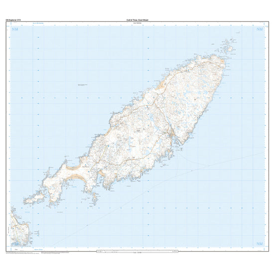 Explorer 372 Coll & Tiree Map With Digital Version
