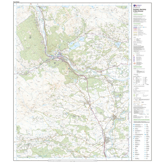 Explorer 379 Dunkeld, Aberfeldy & Glen Almond Map With Digital Version