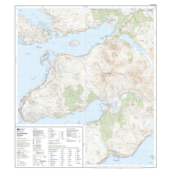 Explorer Active 375 Isle of Mull East Map With Digital Version