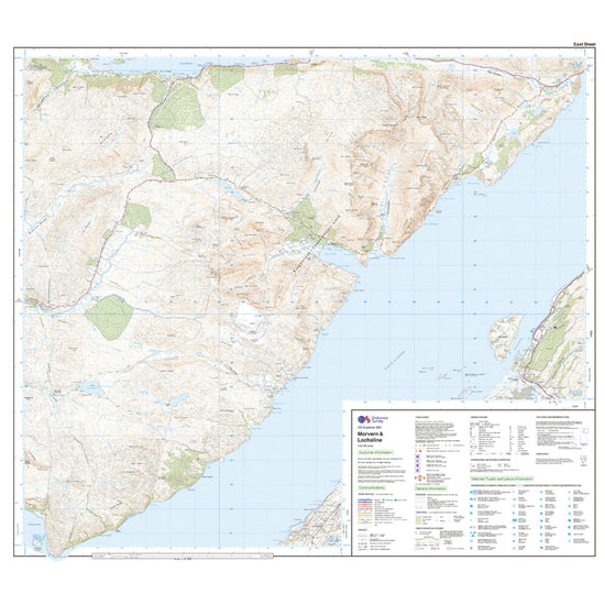 Explorer Active 383 Morvern & Lochaline Map With Digital Version