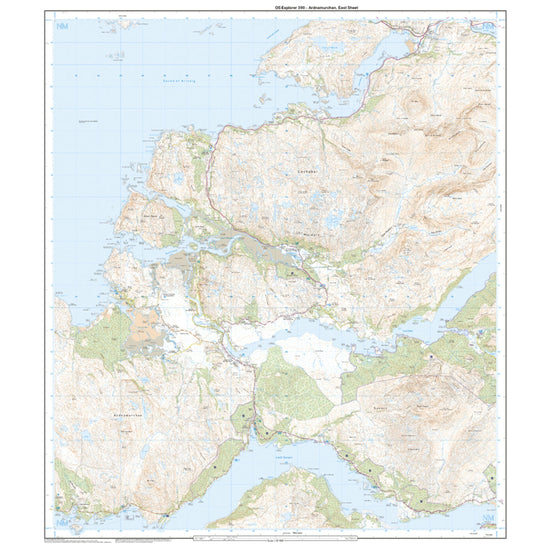 Explorer 390 Ardnamurchan Map With Digital Version