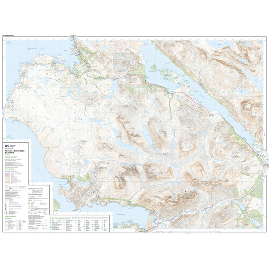 Explorer Active 433 Torridon - Beinn Eighe & Liathach Map With Digital Version