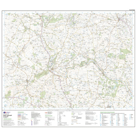 Explorer 426 Banff, Macduff & Turriff Map With Digital Version