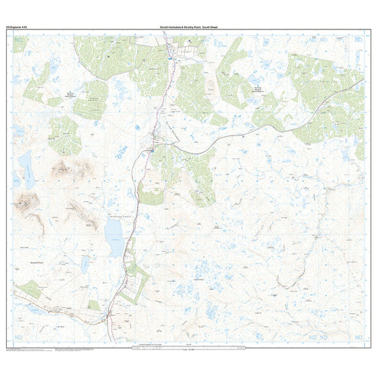 Explorer Active 449 Strath Halladale & Strathy Point Map With Digital Version