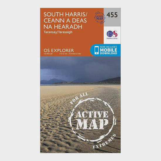 Explorer Active 455 South Harris Map With Digital Version
