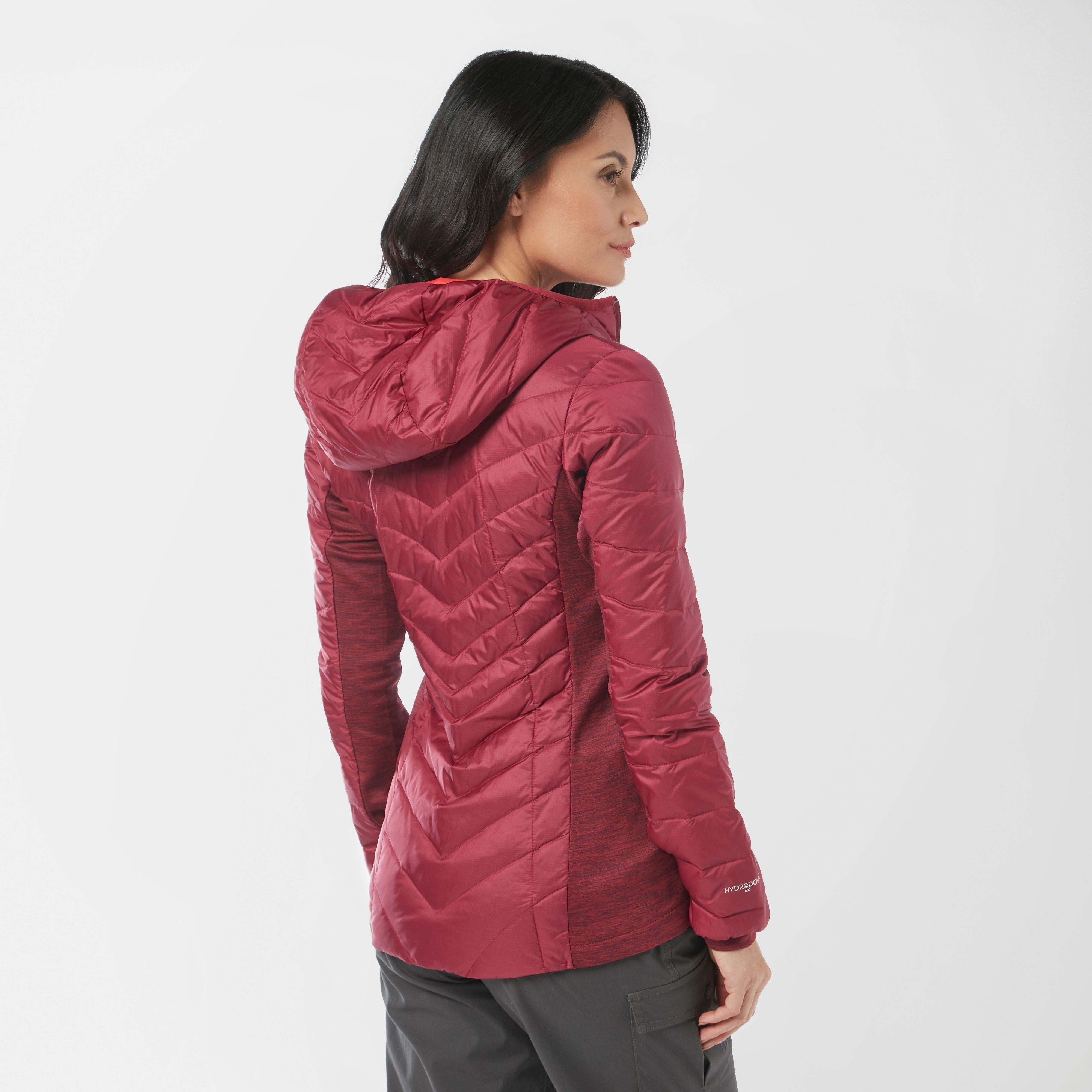 Women’s Finsler Stretch Hooded Down Jacket