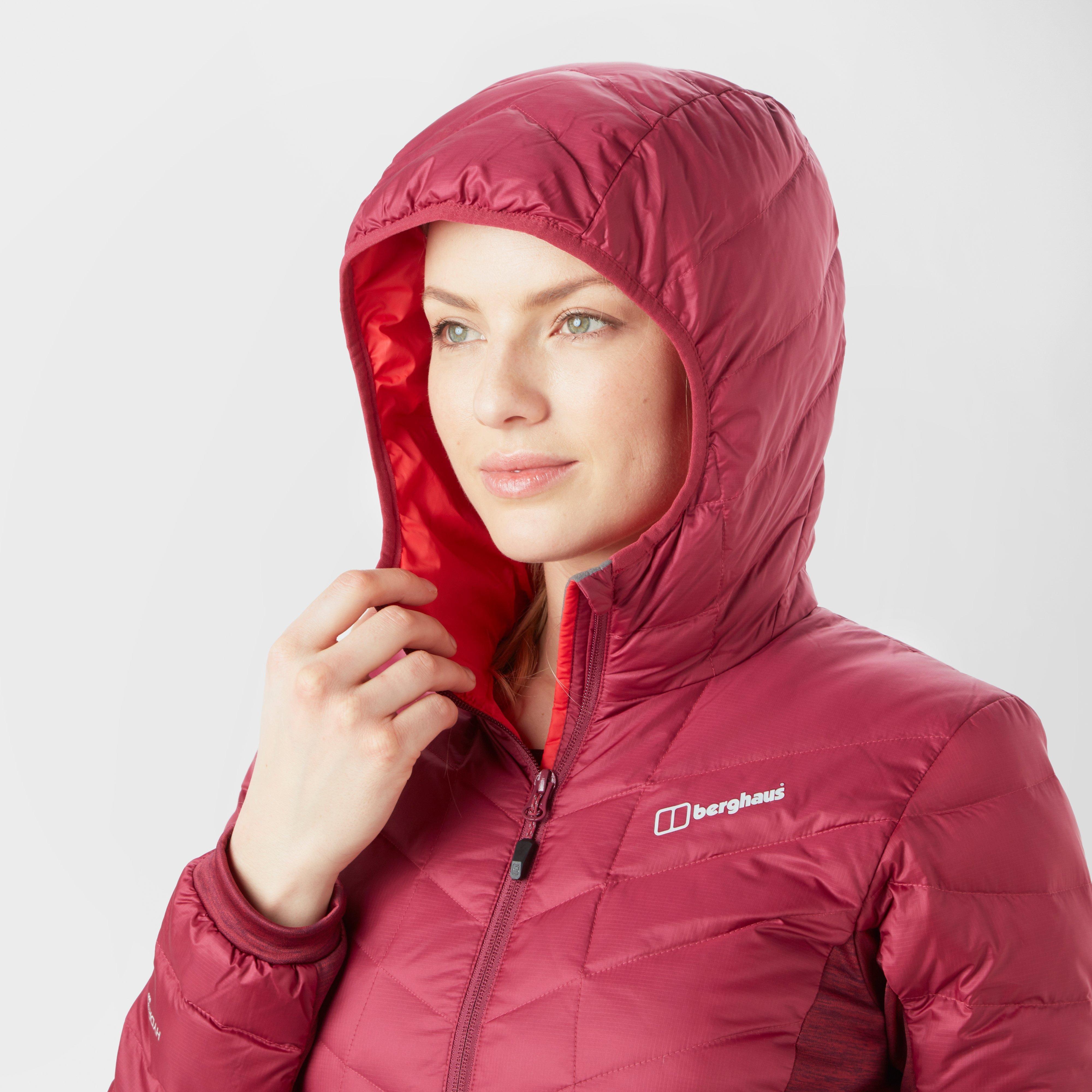 Women’s Finsler Stretch Hooded Down Jacket