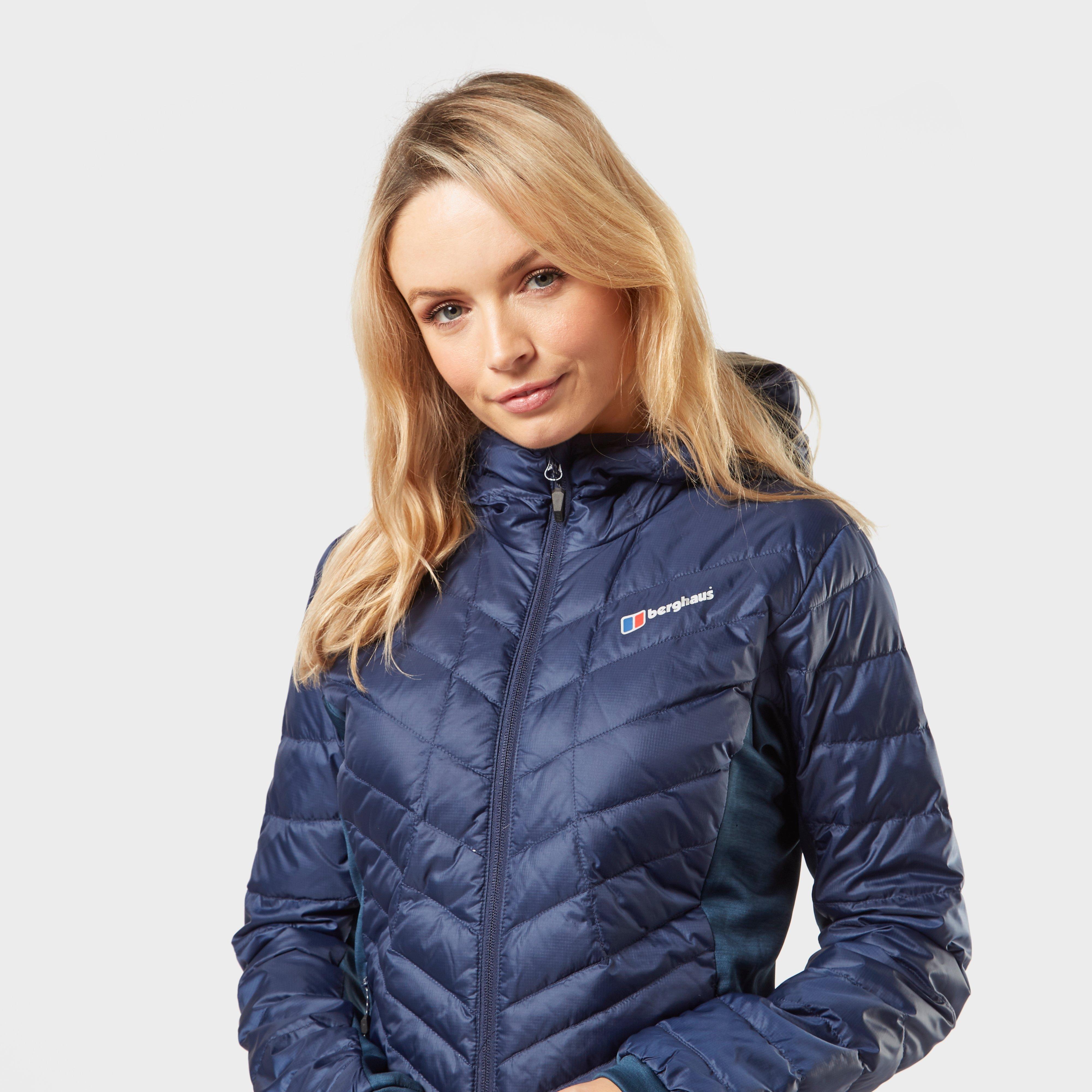 Women’s Finsler Stretch Hooded Down Jacket