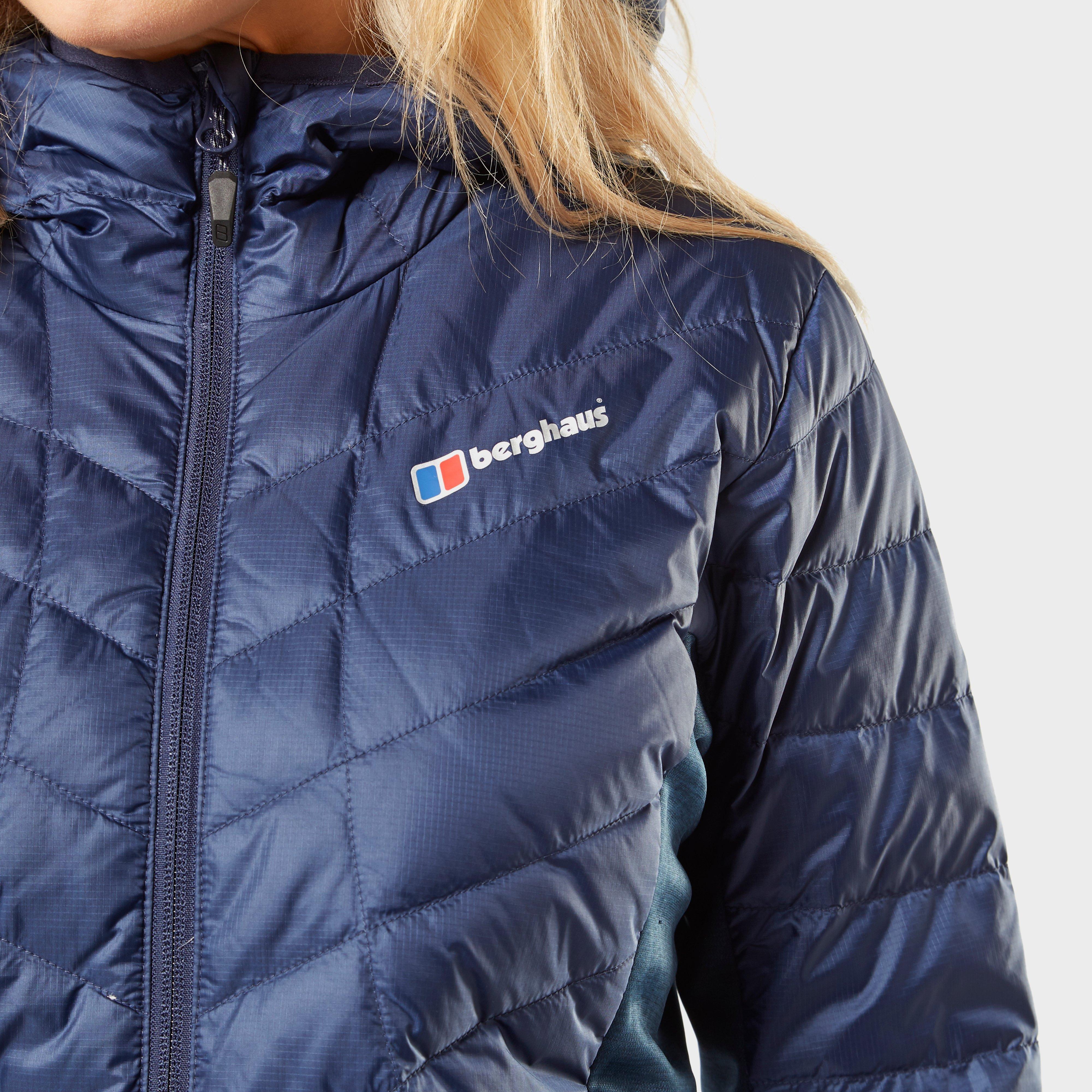 Women’s Finsler Stretch Hooded Down Jacket