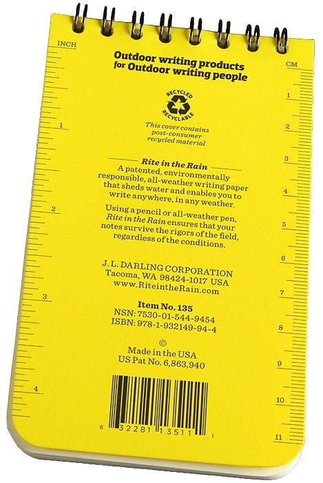 Waterproof 3” x 5” Notepad