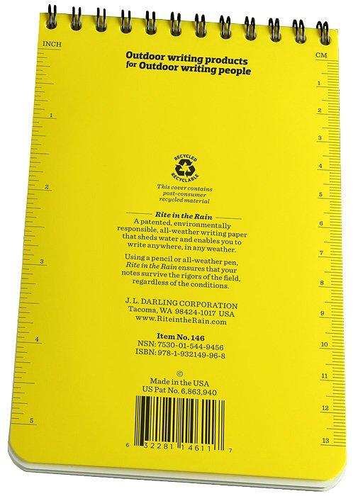 Waterproof Notepad (6x4")