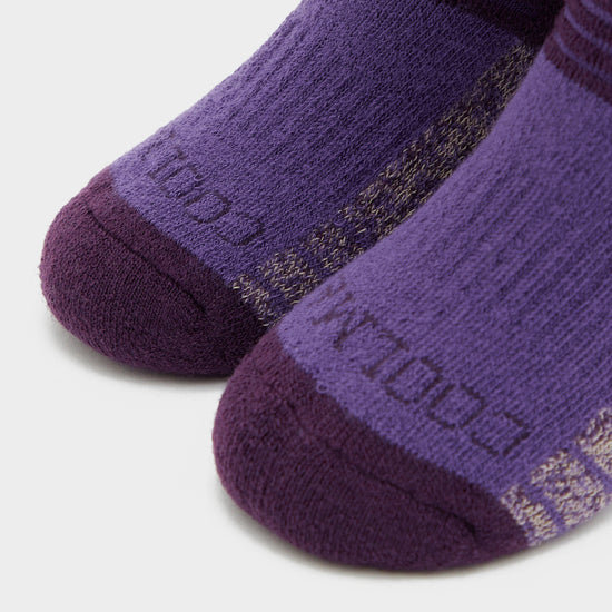 Girls' Midweight Trekking Sock - Twin Pack