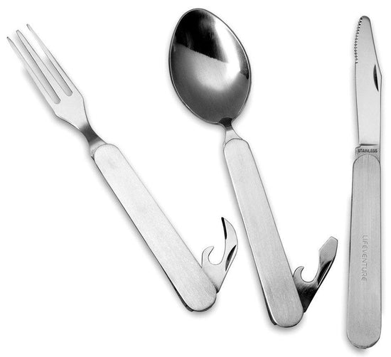 Knife, Fork, Spoon - Folding Cutlery Set