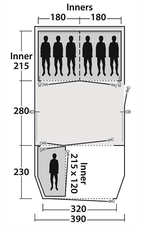 Ridgewood 7A Family Tent