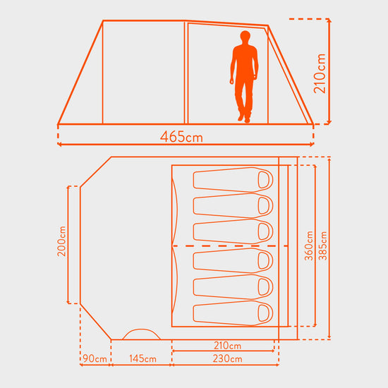Air 600 Inflatable Tent