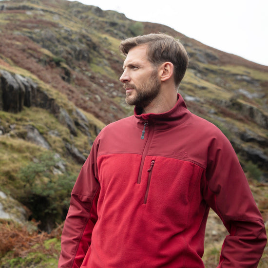 Men's Ascent Half Zip Fleece